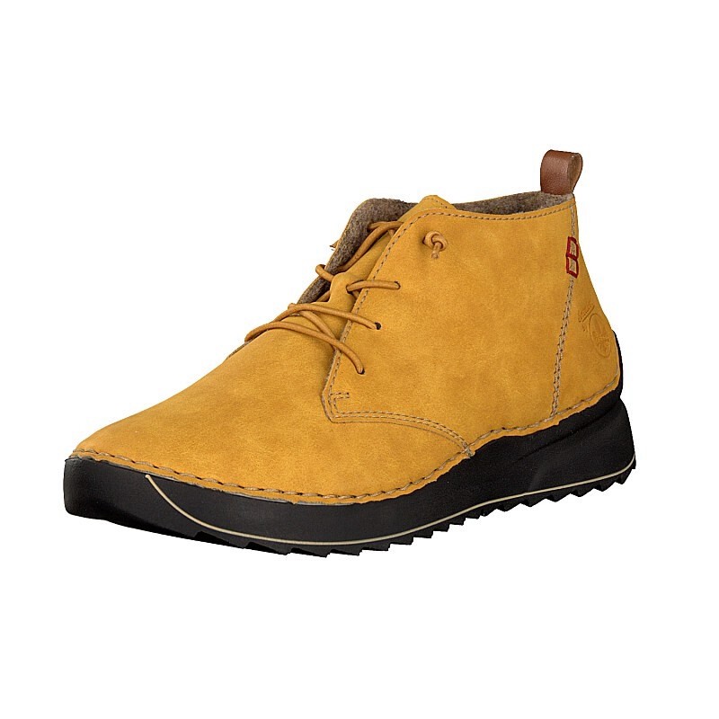 Botas Rieker 51510-68 Para Mulher - Amarelas